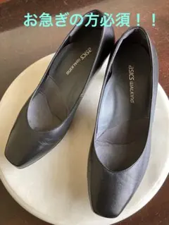 【良品】✨asics WALKING パンプス スクエアトゥ　 　3E