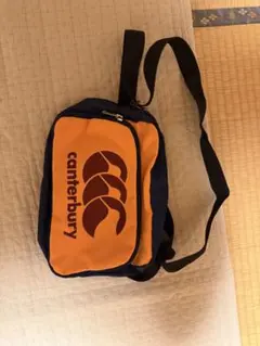 canterbury ショルダーバッグ オレンジ/ネイビー