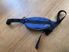 asics ボディバッグ ネイビー EBT141