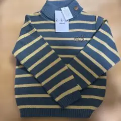 BEBE セーター 110cm グレーとイエロー