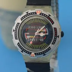 稼働品 スウォッチ SWATCH scuba 200 Ratrack 腕時計