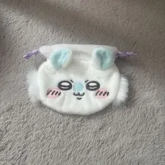 ちいかわ　おかお巾着　モモンガ