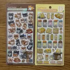 BONBON DROP シール2セット（新品正規品)柴犬、たまごサンド