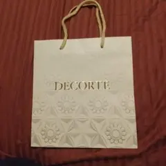 DECORTÉ エンボス加工 ショップ袋