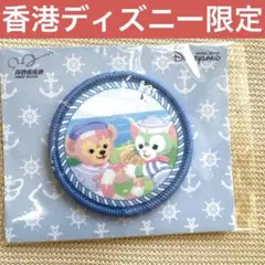 レア　香港ディズニー　ワッペンバッジのサムネイル
