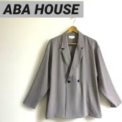 美品　アバハウス　ジャケット　ライトグレー　46 卒入学　メンズM