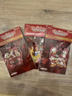 ディズニー　クリスマスオーナメント2025　アクリルオーナメント　３種