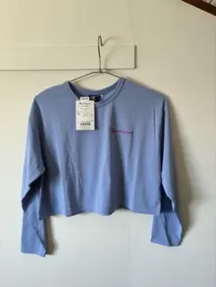 新品　チャンピオン　ショート丈ロングスリーブTシャツ　150㎝