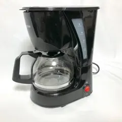 【動作確認済】シンプルでお洒落 アイリスオーヤマ コーヒーメーカー 黒 汚れありのサムネイル
