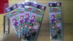 【セール】￥600→￥555　忍たま乱太郎　ロングステッカー　4＋おまけ1パック