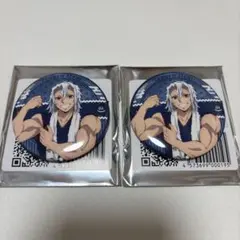 鬼滅の刃 極楽湯 缶バッジ 宇髄天元 2点セット バラ売り可能