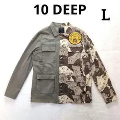 はたけい様専用　10DEEP テンディープ　ミリタリージャケットのサムネイル