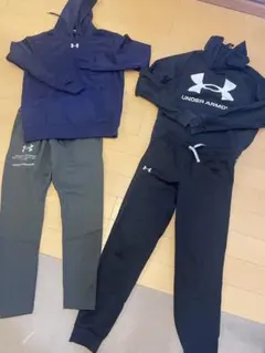 UNDER ARMOUR フード付きジャージとパンツセット