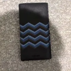 GIORGIO ARMANI 長財布 ジグザグ柄 レザーのサムネイル
