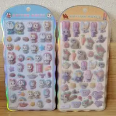 【本日発送可能】コットンパフィーシール　ズートピア