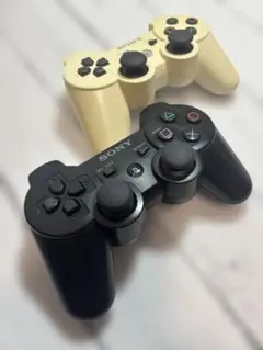 SONY 純正 PS3 コントローラー 2個セット 完動品 スティック新品