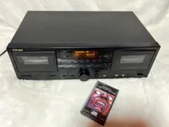 [전원 확인] TEAC W-800R 더블 카세트 데크