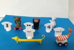 グラニフトレーディングフィギュア 　グラニフミニチュアコレクション　計5点