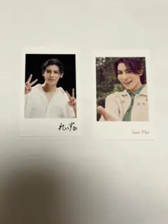 SnowMan RAYS オレンジkiss 特典チェキ風カード ラウール 2枚