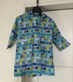 レインコート　110 電車柄　バッグ付