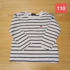 POLO 長袖カットソー ボーダー柄