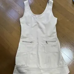 ⭐️最低価格⭐️CECILMcBEE ホワイト ノースリーブ ワンピース M