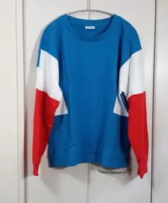 未着用　★ASOS★　メイカラーブロックスウェットシャツ　UK14
