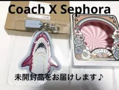 COACH コーチ シャーク サメ ボディバッグ スリングバッグ シルバー金具 COACH コーチ シャーク サメ ボディバッグ スリングバッグ