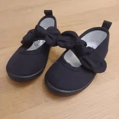 Petit main 黒 フォーマルシューズ 14.0