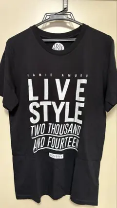 安室奈美恵　ブラック　XL 新品　Tシャツ 安室奈美恵 Tシャツ XL 新品