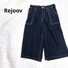 ⭐️Rejoov レジューヴ 7部丈 ウェストゴム パンツ 迅速発送　交渉可