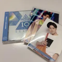 日プ2 CDポストカード 生写真 中野海帆