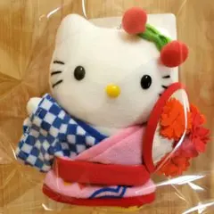 ハローキティ　ご当地キティ　山形限定　花笠　ぬいぐるみ　レア ハローキティ ご当地キティ 山形限定 花笠 ぬいぐるみ レア