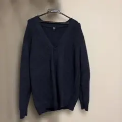 UNIQLO メンズ カーディガン ネイビー XLのサムネイル