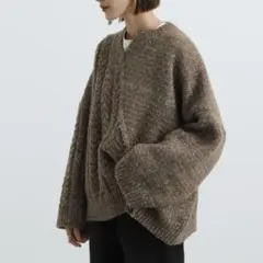 selectMOCA ランダムアシンメトリーニット