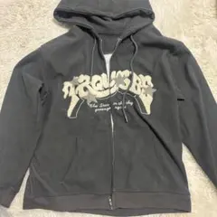 Greengypsy スターロゴ ジップアップパーカー