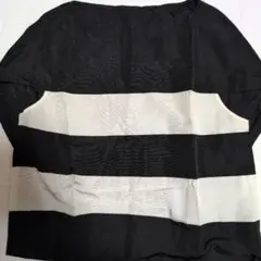 MOGA ストライプ 半袖Tシャツ サイズ2