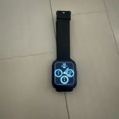 映えます　ブラック スマートウォッチ 本体