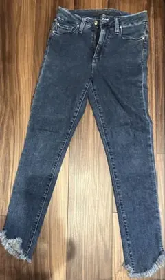 美品♡JOE'S♡エドウィン♡フリンジ裾 スキニーデニム♡アンクル丈