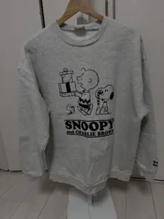 PEANUTS ✖️URBAN RESEARCH チャーリーブラウン　スウェットL