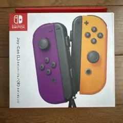 ニンテンドー スイッチJOY-CON ネオンパープル ネオンオレンジ