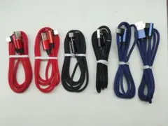 新品iPhoneケーブル（1.5M）充電ケーブル 6本セット 編組デザイン