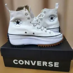 韓国釜山コンバース正規店購入★韓国限定★コンバースランスターハイク　25.5cm