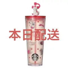 スタバ バレンタイン2026 コールドカップタンブラーキャット 710ml
