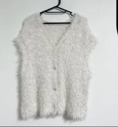 lowybycorners レディース　シャギー ベスト M