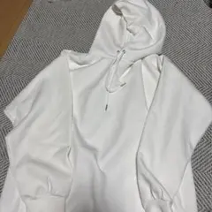 白パーカー パーカー