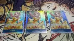 ワンピースカード SR レベッカ セット