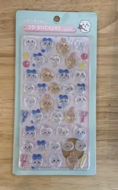 ちいかわ　ボンボンドロップシール　ボンドロ　うるちゅる　シール帳　立体シール