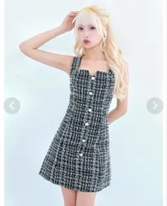 Tika myminette ツイードドレス