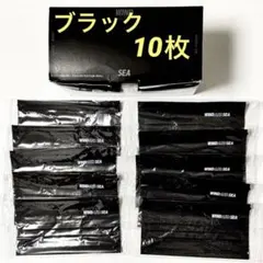 【ブラック10枚セット】WIND AND SEA 不織布マスク
